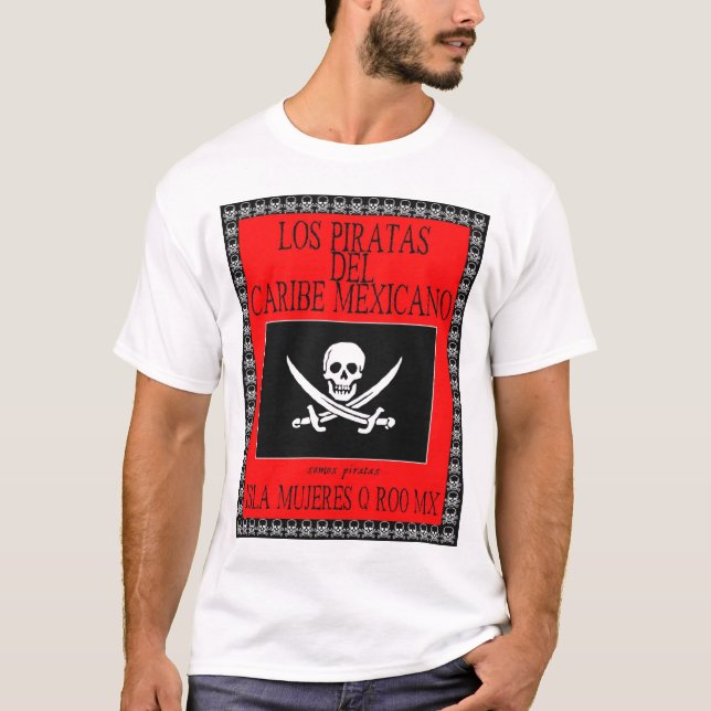 T-shirt Visibilité directe Piratas 2012 #2 (Devant)