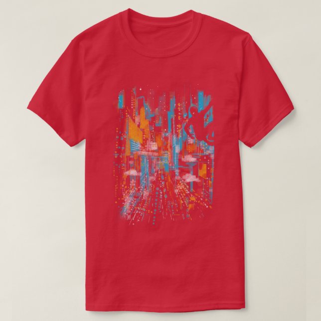 T-shirt vision d'araignée (Design devant)