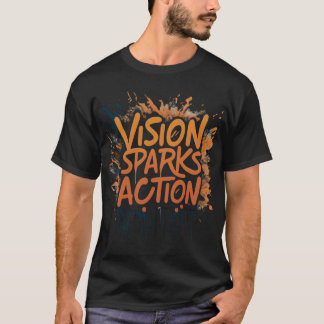 T-shirt Vision déclenche l'action.