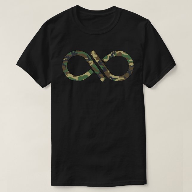 T-shirt Vision infinie de Camo (Design devant)