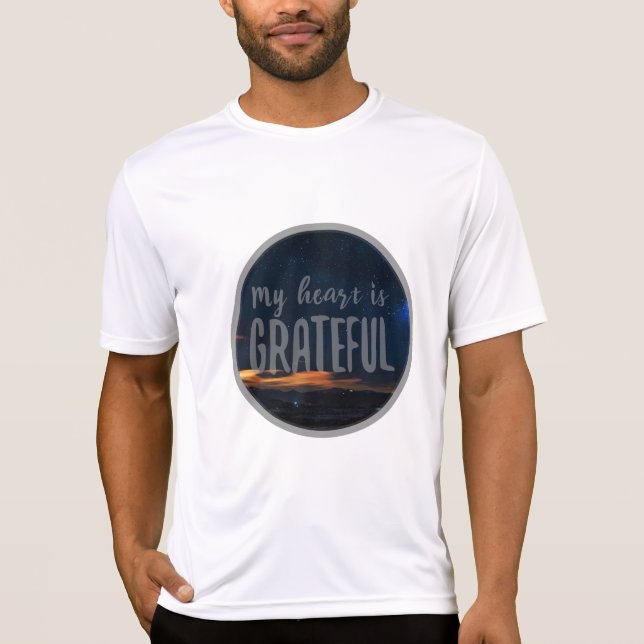 T-shirt vision positive du travail et de l'acceptation de  (Devant)