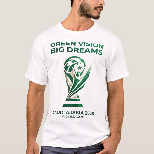 T-shirt Vision verte Grands rêves (Devant)