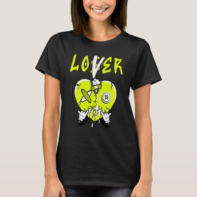 T-shirt Visionnaire Volt 1s OG Heart Dripping Correspondan (Devant)