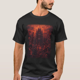 T-shirt Visions De L'Enfer Satan Devils Démons Monster Ske