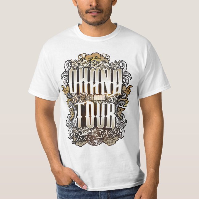 T-shirt Visite 2009 d'Ohana (Devant)