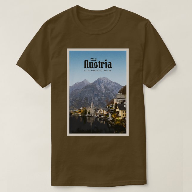 T-shirt Visite Autriche (Design devant)