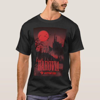 T-shirt Visite Barovia - Rouge