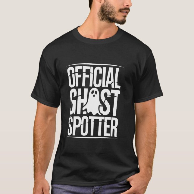 T-shirt Visite de fantôme Paranormal Investigation Éffraya (Devant)