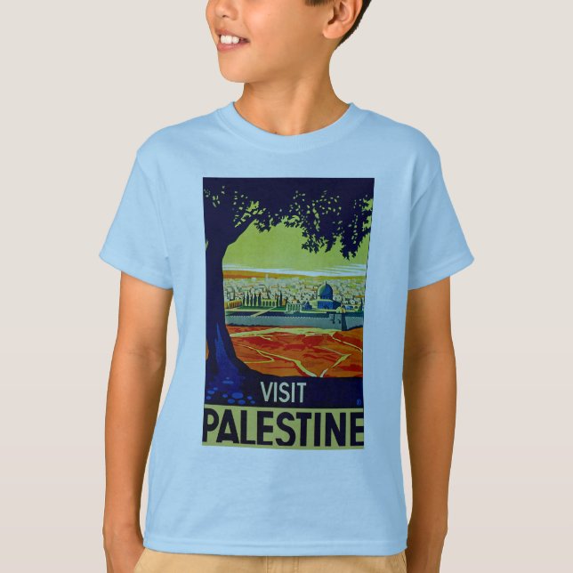 T-shirt Visite de la Palestine (Devant)