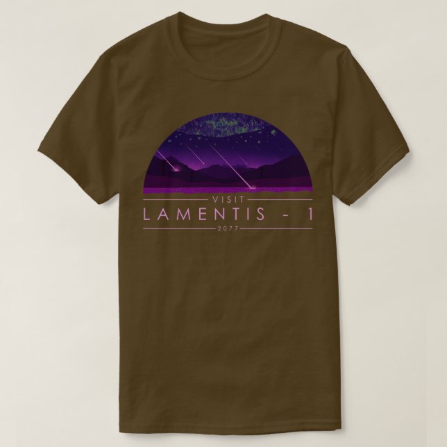T-shirt Visite de Lamentis (Design devant)