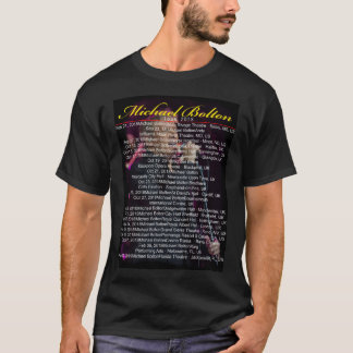 T-SHIRT VISITE DE MICHAEL BOLTON 2018 - 2019