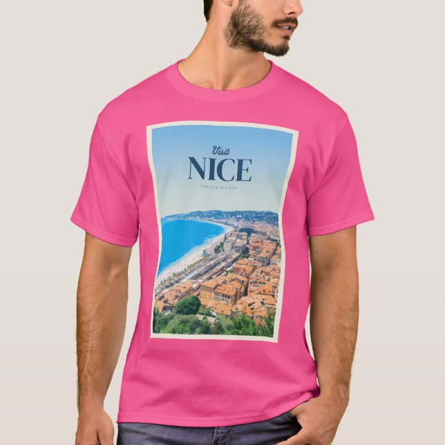 T-shirt Visite de Nice (Devant)