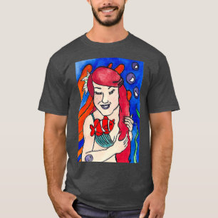 T-shirt Visite de poisson clown
