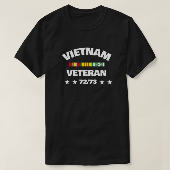 T-SHIRT VISITE DU VIETNAM EN SERVICE 72-73 (Design devant)