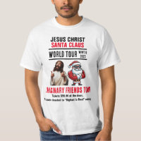 Visite Offensive de Jésus et Père Noël Imaginary F