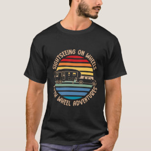 T-shirt Visite Sur Roues - Aventures Sur La Cinquième Roue
