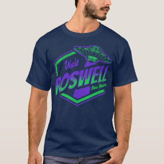 T-shirt Visite vintage Roswell Nouveau-Mexique Funny Flyin