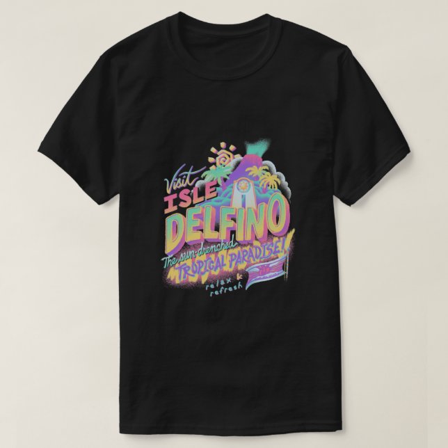 T-shirt Visiter Isle Delfino Classic (Design devant)