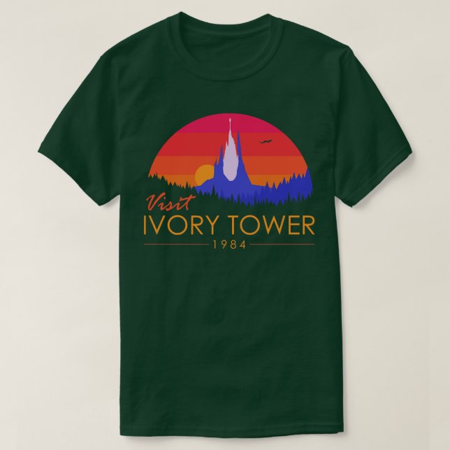 T-shirt Visiter la tour d'ivoire (Design devant)