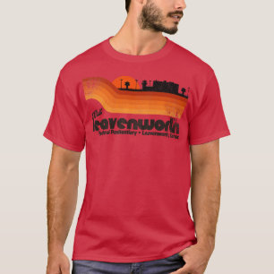 T-shirt Visiter Leavenworth Prison Retro Souvenir touristi