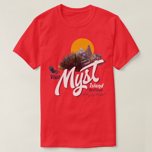 T-shirt Visiter Myst (Design devant)