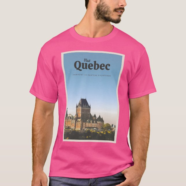 T-shirt Visiter Québec (Devant)