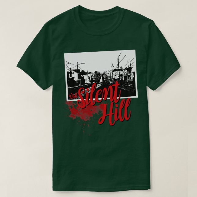 T-shirt Visiter Silent Hill (Design devant)