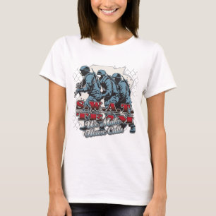 T-shirt Visites à domicile d'équipe de choc