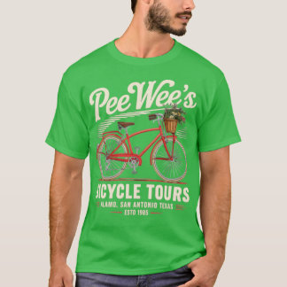 T-shirt Visites à vélo de Pee Wee