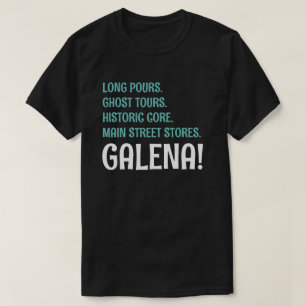 T-shirt visites de fantômes rue principale historique gale