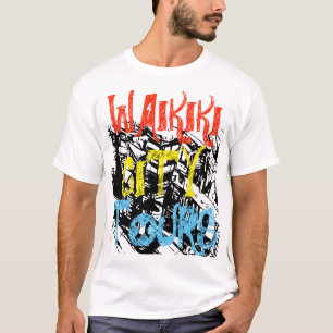 T-SHIRT VISITES DE LA VILLE DE WAIKIKI