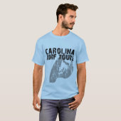 T-shirt Visites de surf de la Caroline (Devant entier)
