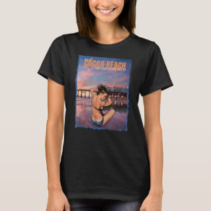 T-shirt Visitez Cocoa Beach Floride Surf Capitale De L'E