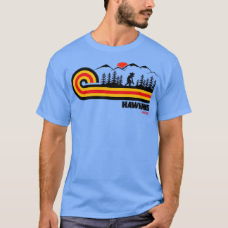 T-shirt Visitez Hawkins Retro les années 70 Vibe