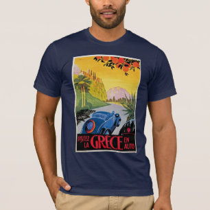 T-shirt Visitez La Grece en Auto