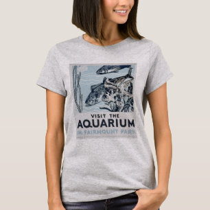 T-shirt Visitez l'Aquarium