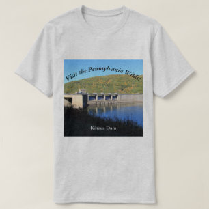 T-shirt Visitez le Dam PA Wilds Souvenir Kinzua