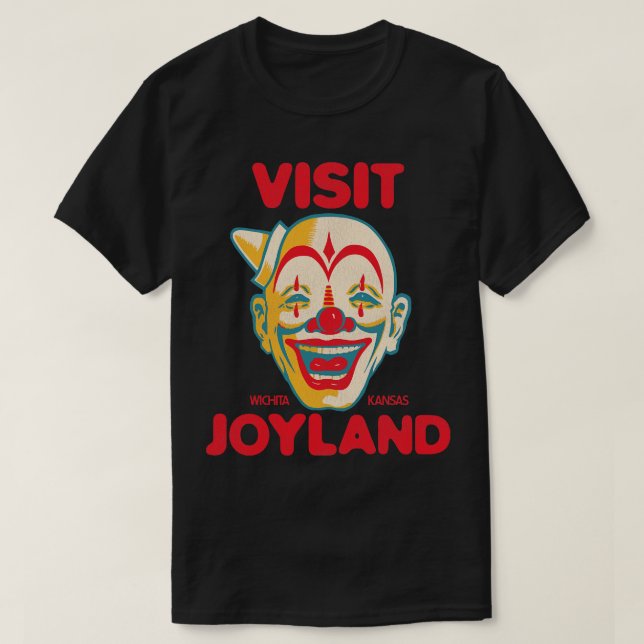 T-shirt Visitez le Joyland Retro Defunct Amusement Park Wi (Design devant)