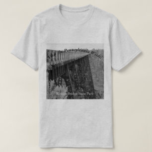 T-shirt Visitez le Pont Kinzua, le musée PA Wilds Souvenir