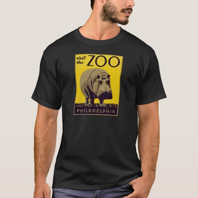 T-shirt Visitez le zoo ! ! (Devant)
