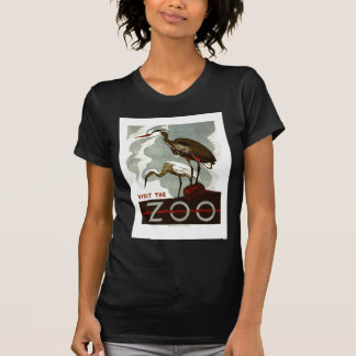 T-shirt Visitez le zoo - l'affiche de WPA -