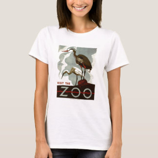 T-shirt Visitez le zoo - l'affiche de WPA -