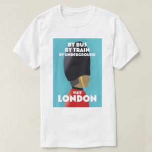 T-shirt Visitez London Art print.