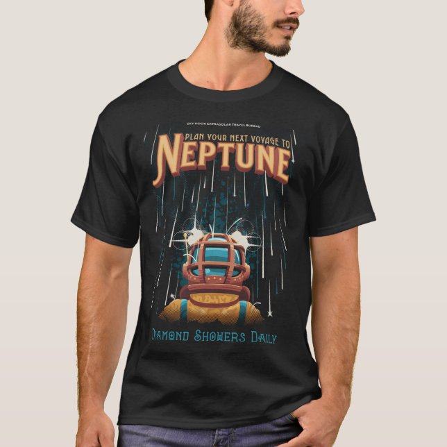 T-shirt Visitez Neptune (Devant)