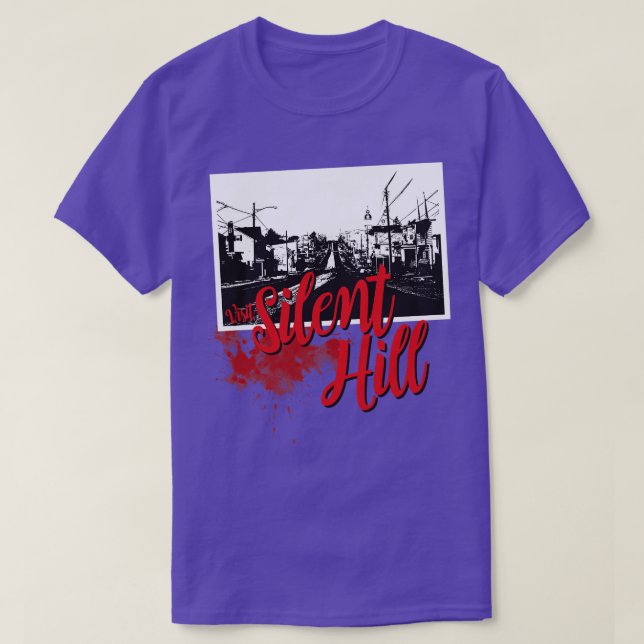 T-shirt Visitez Silent Hill (Design devant)