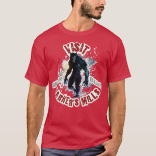 T-shirt Visitez Tarkers Mills Silver Bullet Werewolf