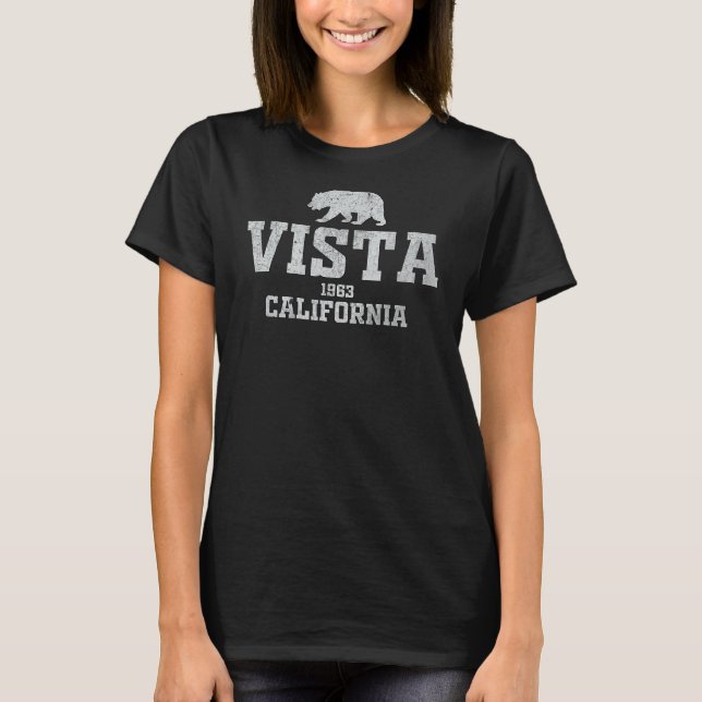 T-shirt Vista Californie (Devant)