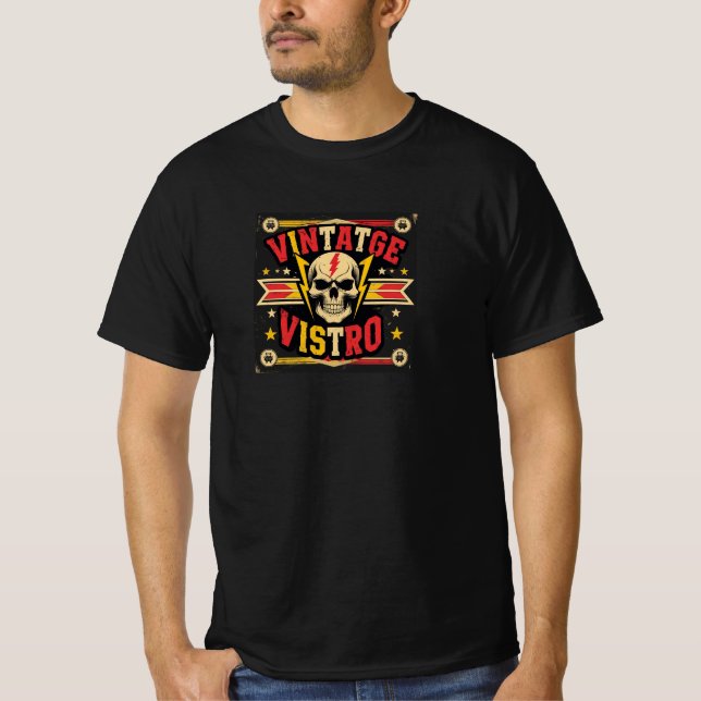 T-shirt Vistro vintage (Devant)