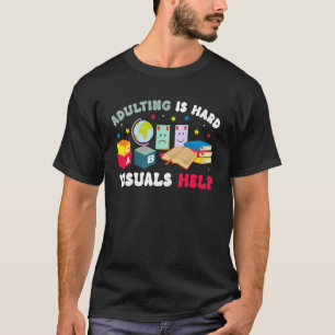 T-shirt Visuels Aident Enseignant Intervention Interventio