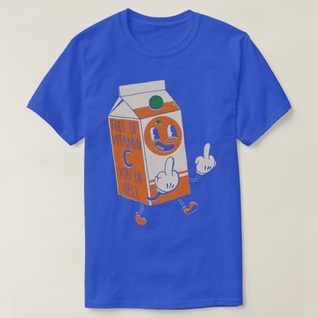 T-shirt Vitamine C Vous En Enfer (Design devant)